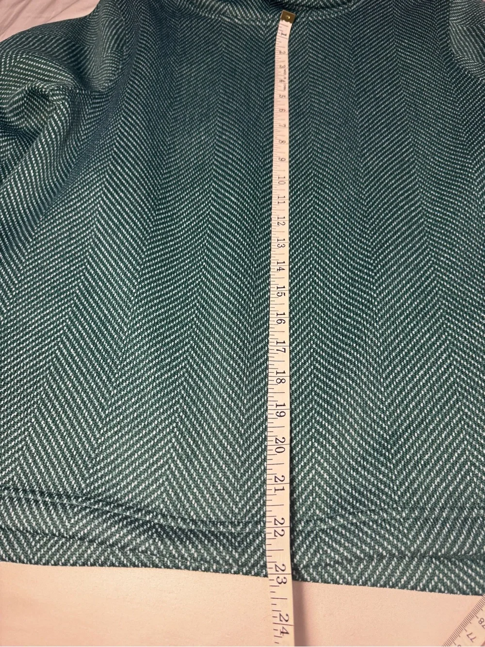 J. Crew Teal Cowl Neck Sweater